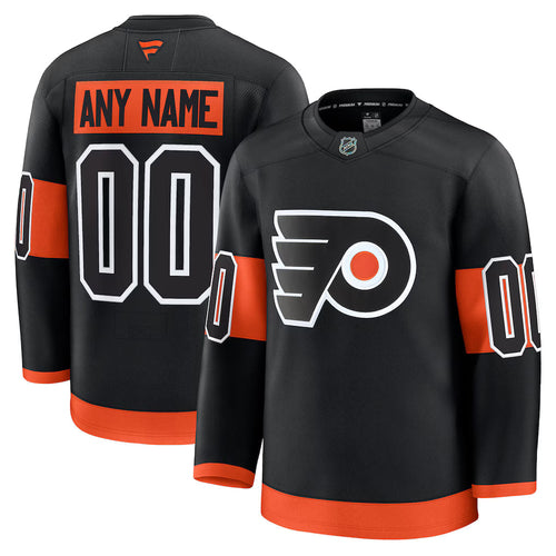 Custom Philadelphia Flyers Home Premium Jersey - Orange