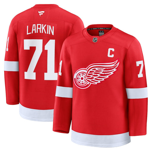 Dylan Larkin Detroit Red Wings Home Premium Jersey - Red
