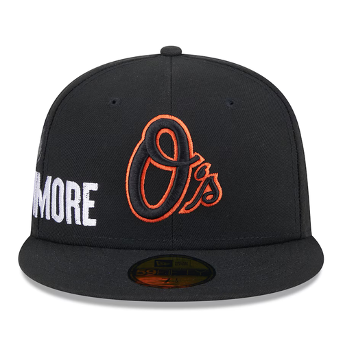 New Era Baltimore Orioles City Connect Icon 2023 59FIFTY Fitted Hat-Black