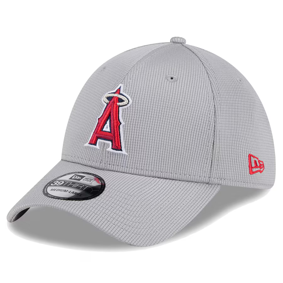 New Era Los Angeles Angels Core Classic 2.0 9Twenty Adjustable Hat-Grey