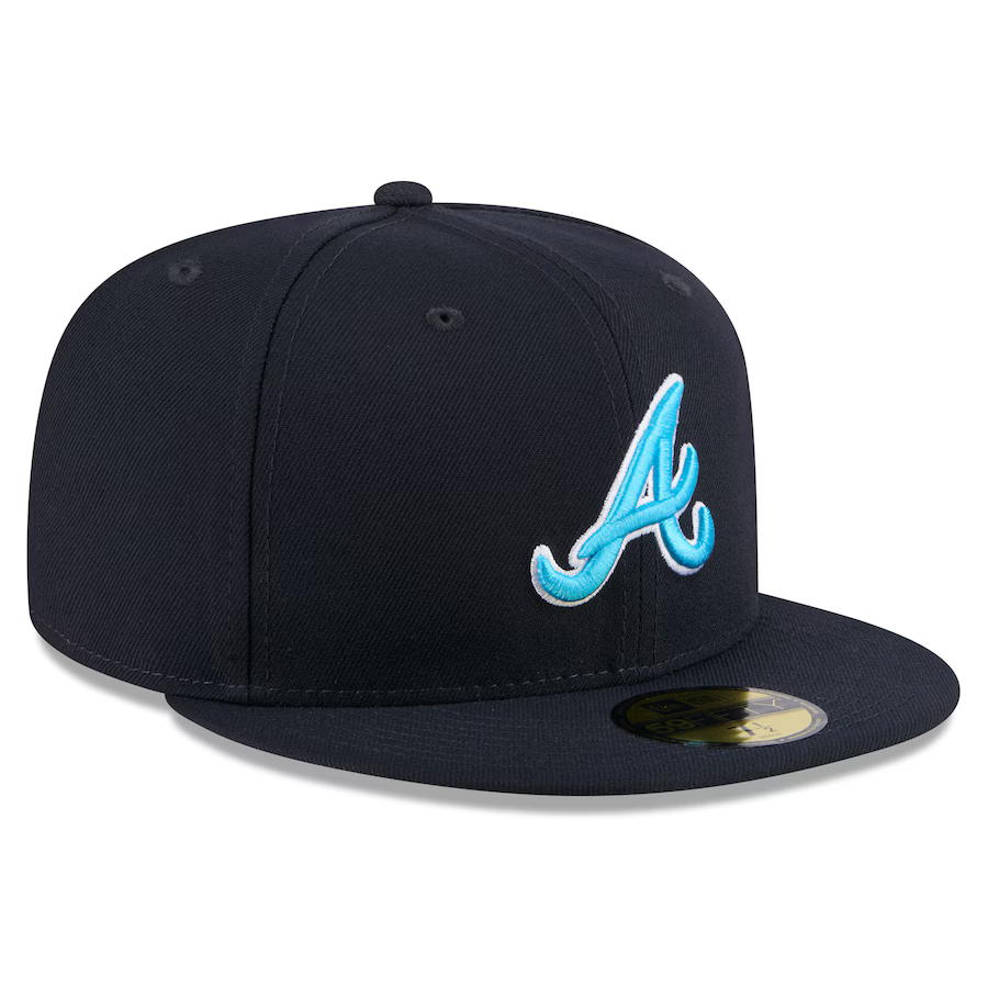 New Era Atlanta Braves 59FIFTY Fitted Hat 2024-Navy