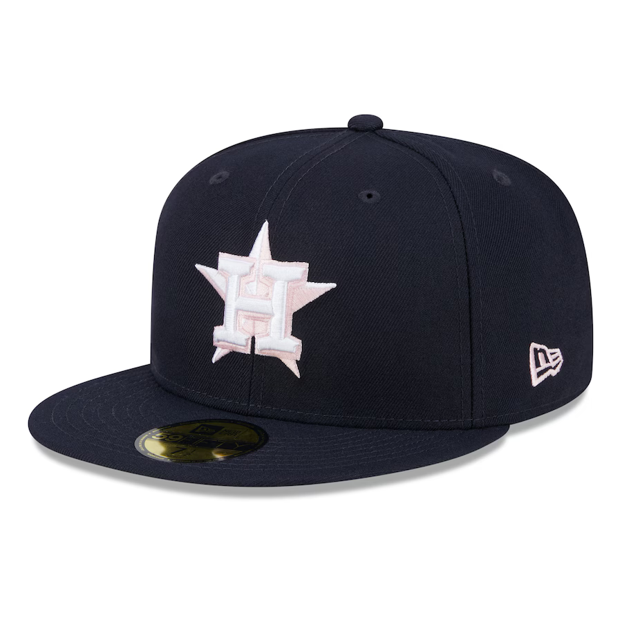 New Era Houston Astros On-Field 59FIFTY Fitted Hat-Navy