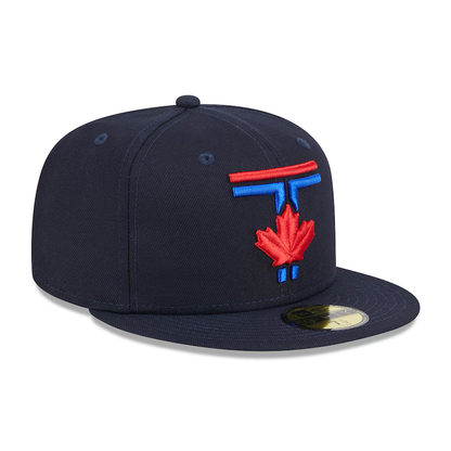 New Era Men's Toronto Blue Jays City Connect 59FIFTY Fitted Hat 2024 - Navy