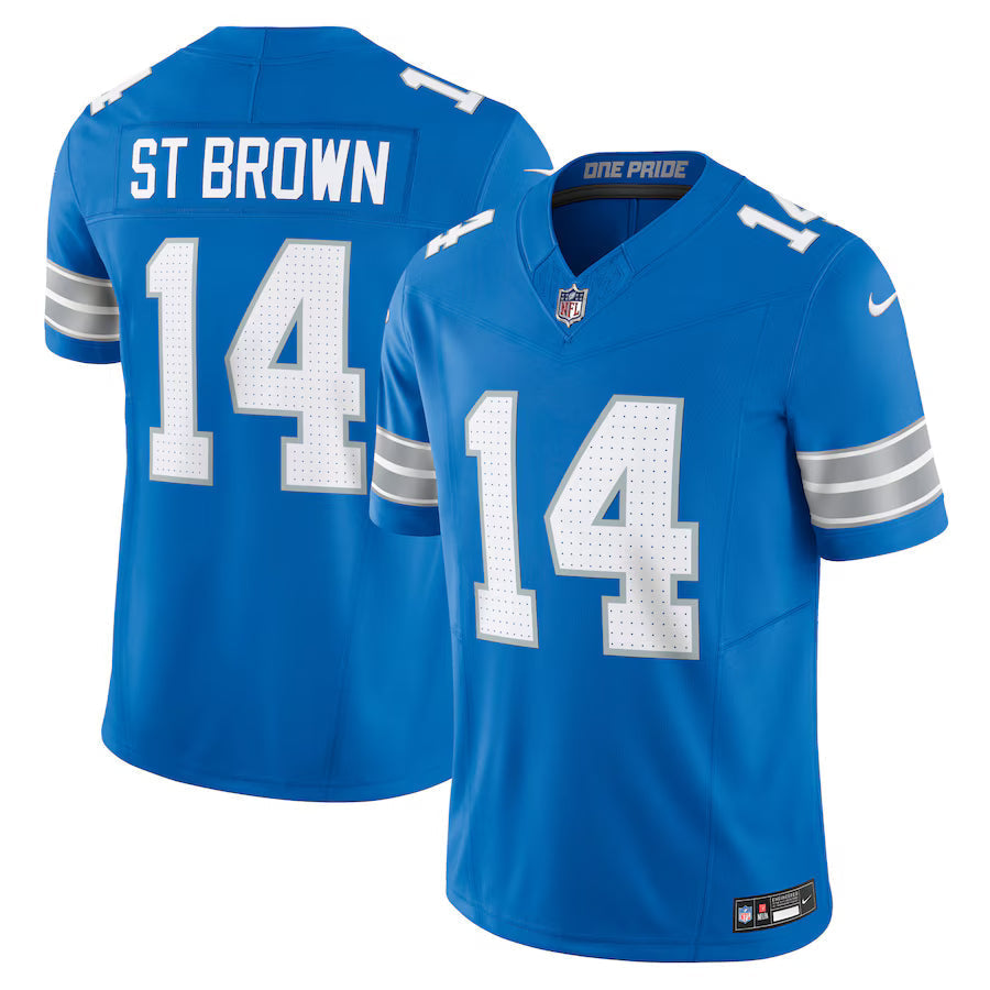 Amon-Ra St. Brown Detroit Lions Jersey - Blue
