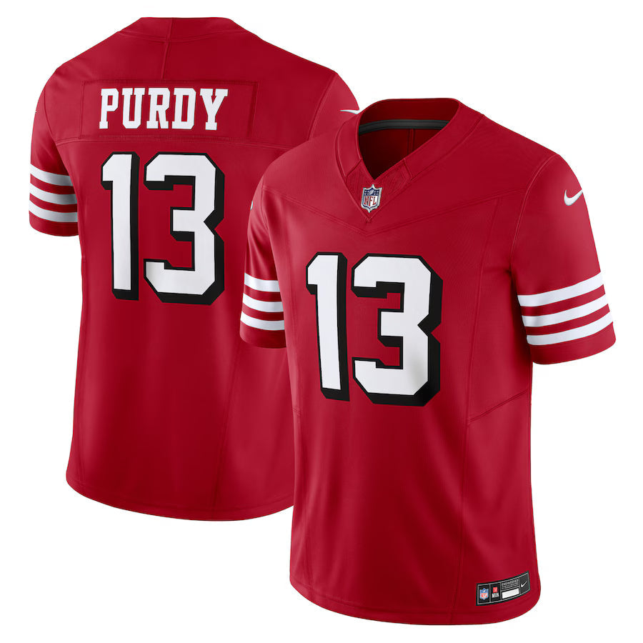 Brock Purdy San Francisco 49ers Alternate Jersey - Scarlet
