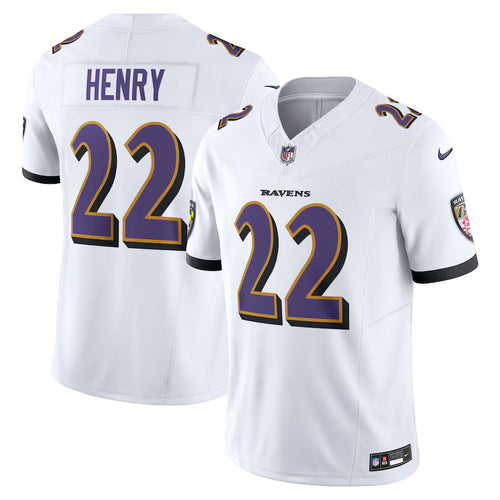 Derrick Henry Baltimore Ravens Jersey - White