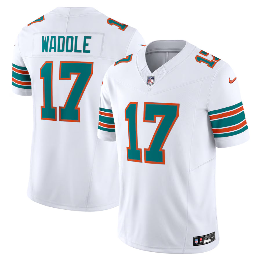 Jaylen Waddle Miami Dolphins Jersey - White