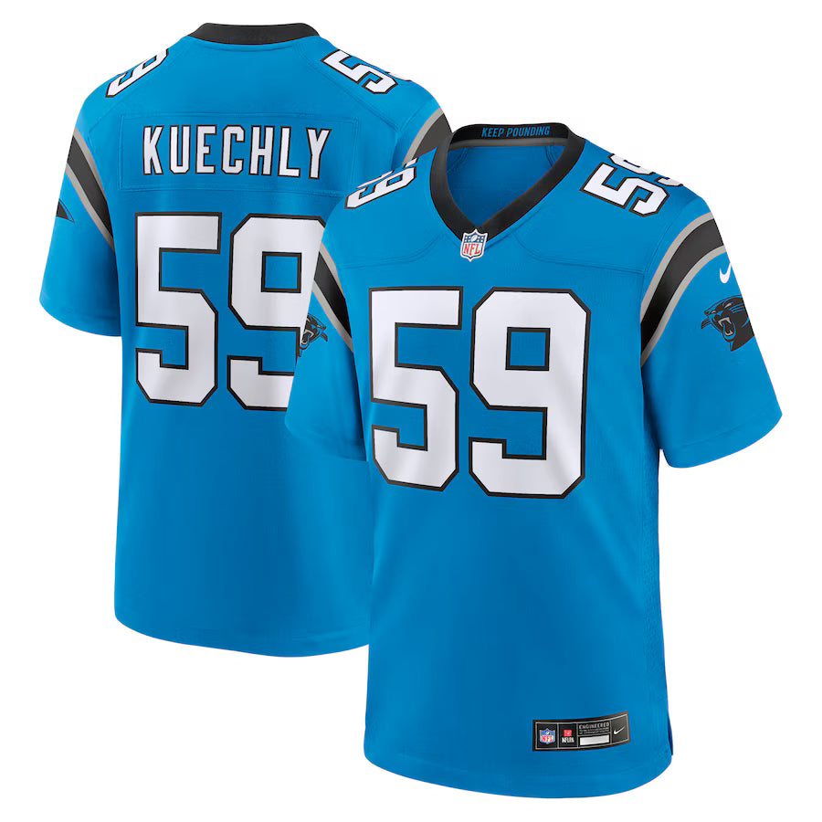 Luke Kuechly Carolina Panthers Retired Player Alternate Jersey - Blue