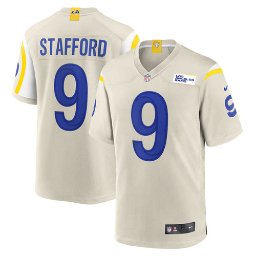 Matthew Stafford Los Angeles Rams Jersey - Bone