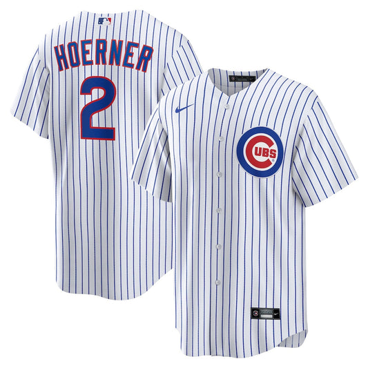 Nico Hoerner Chicago Cubs Jersey - White