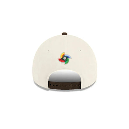 New Era Mexico WBC  9FORTY A-Frame Snapback Hat-Chrome/Walnut