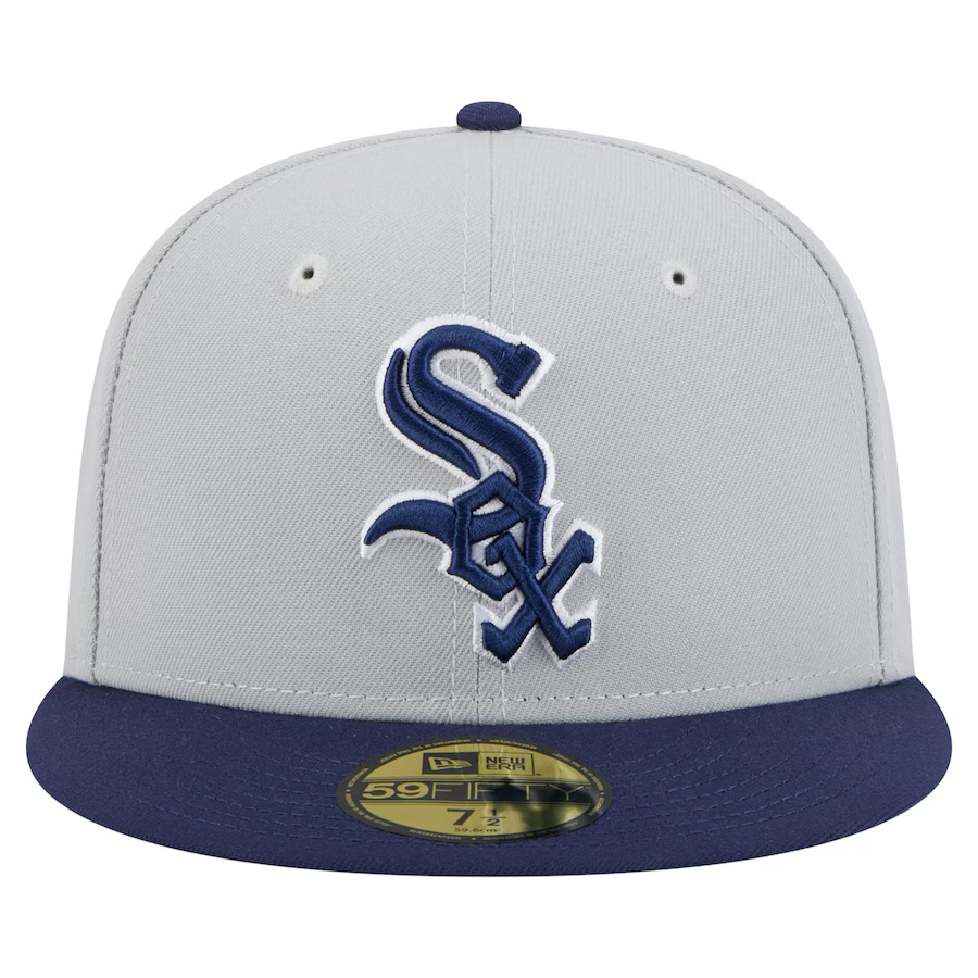 New Era Chicago White Sox 2-Tone Color Pack 59FIFTY Fitted Hat-Gray/Navy