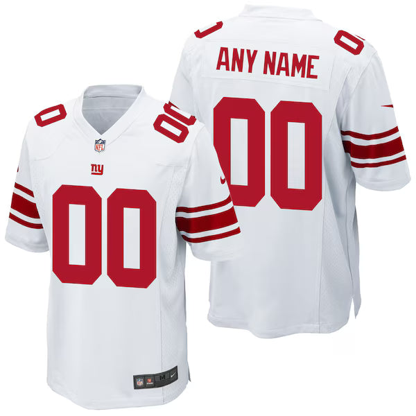 Custom New York Giants Jersey - White