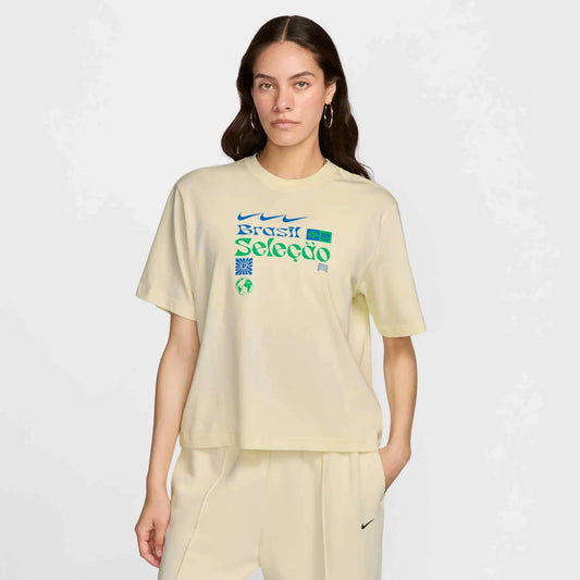 Nike 2024-25 Brazil Women's Earth SS Tee
