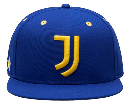 FI COLLECTION JUVENTUS RETRO CAPSULE SNAPBACK HAT-CALMING BLUE