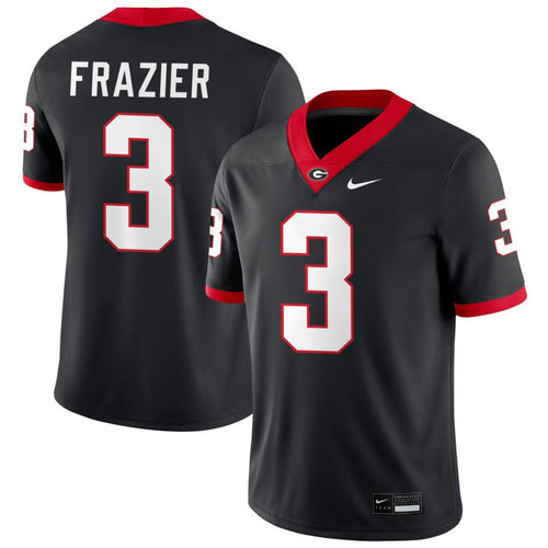 Nate Frazier Georgia Bulldogs Jersey - Black