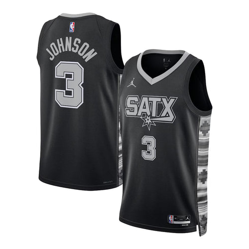 Keldon Johnson San Antonio Spurs Unisex Swingman Jersey - Statement Edition - Black
