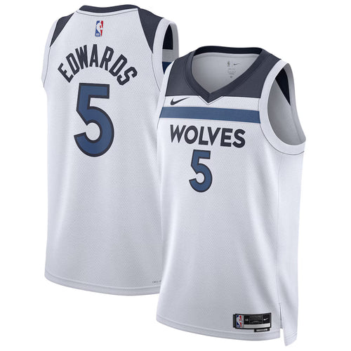 Anthony Edwards Minnesota Timberwolves Unisex Swingman Jersey - Association Edition - White