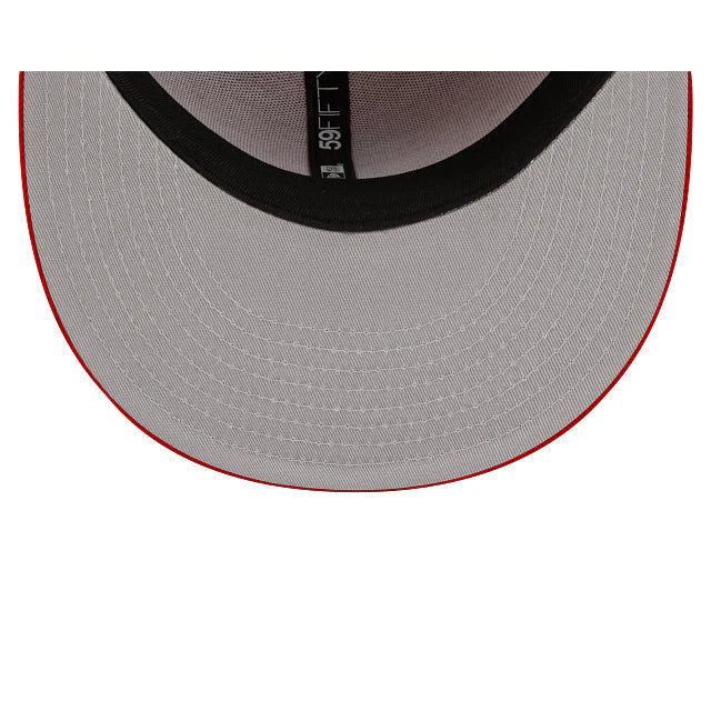 New Era Los Angeles Dodgers Basic 59FIFTY Fitted Hat - Scarlet