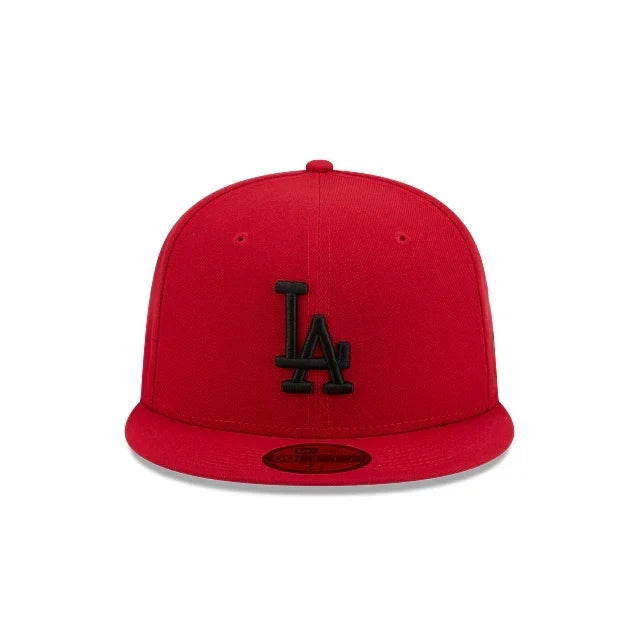 New Era Los Angeles Dodgers Basic 59FIFTY Fitted Hat - Scarlet