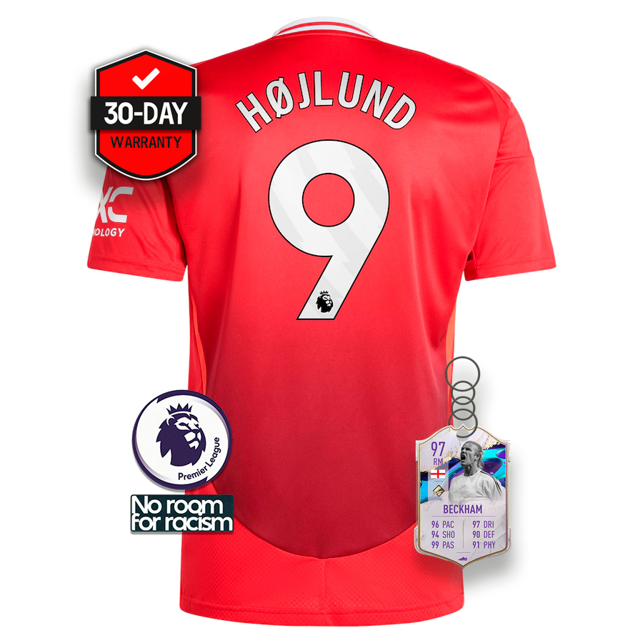 #9 Højlund Camiseta Manchester United Titular 2024/2025